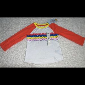 Cat and Jack Hearts Shirt 18mnths